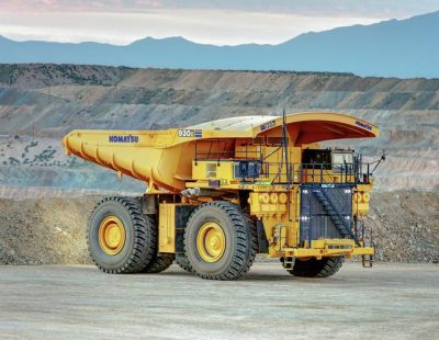 930E Haul Truck in a mine