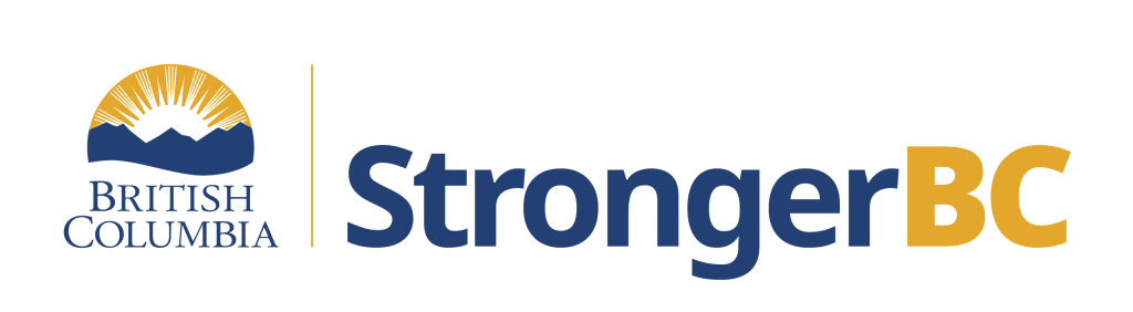 Government of Canada StrongerBC logo