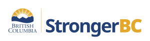 Government of Canada StrongerBC logo