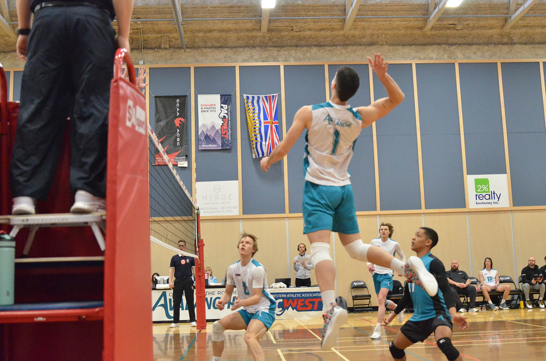 Men's Avalanche Volleyball game