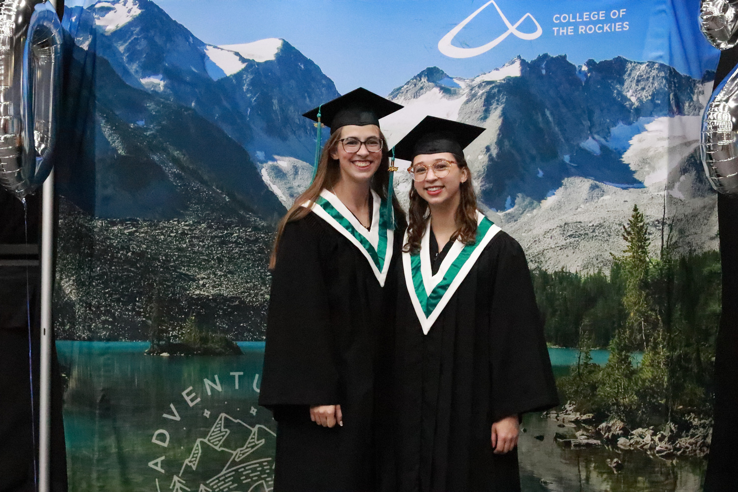 Graduates at Convocation ceremony