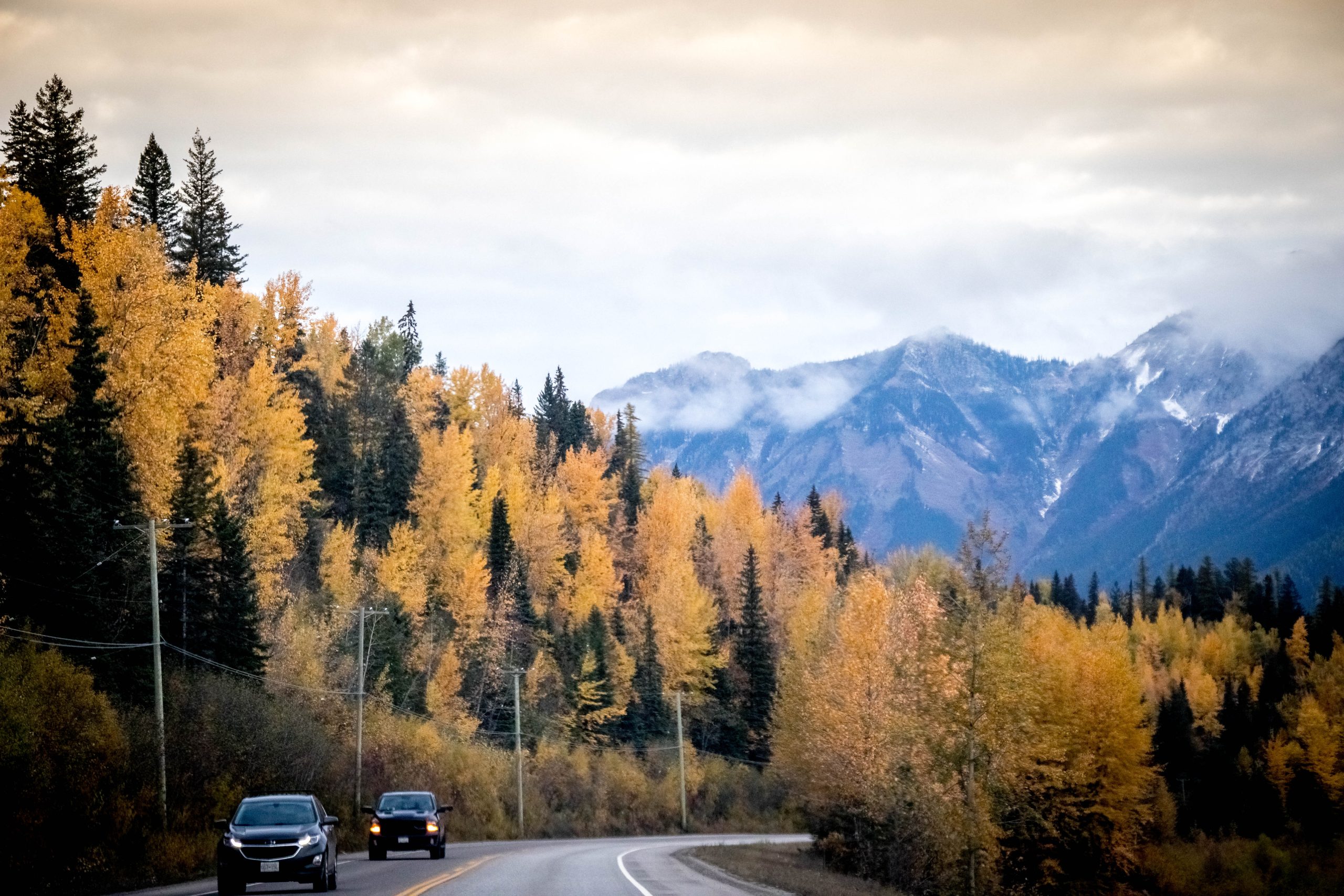 Mountains in the Fall