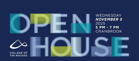 Image shows graphic saying Open House