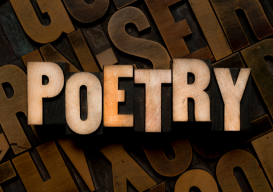 Infographic of word "poetry