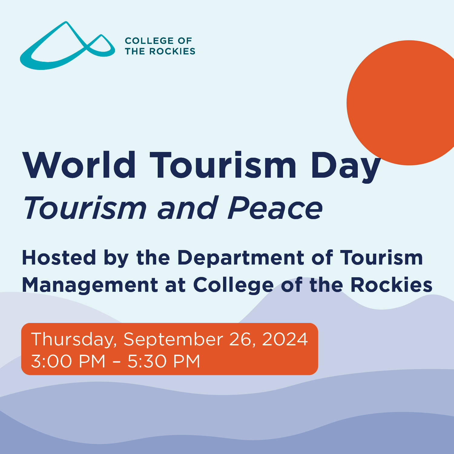 World Tourism Day 2024 logo