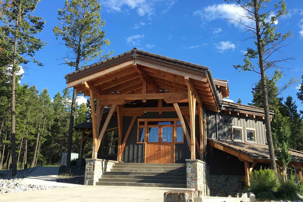 An image of the Aboriginal Gathering Place at the Cranbrook campus.